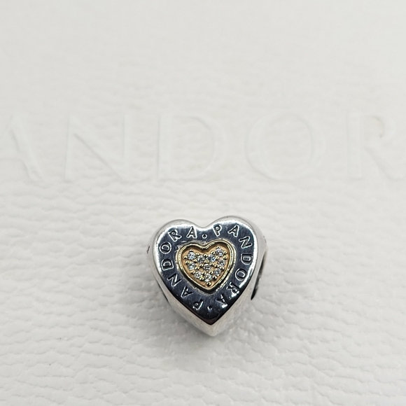 Authentic Pandora Charm with 14k Gold - Picture 7 of 7